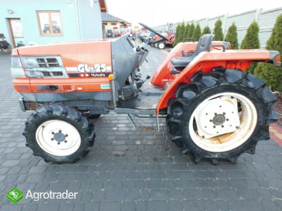 Kubota GL 25   25KM 4x4 wspomaganie rewers mini traktor iseki yanmar   - zdjęcie 4