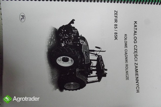 Katalog cześci zamiennych ciągnika PRONAR ZEFIR 85/85K - zdjęcie 1