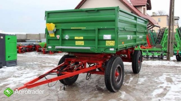 Przyczepa rolnicza ciężarowa 5 ton THK5 jak nowa OKAZJA wywrotka - zdjęcie 2