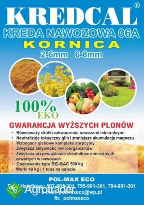  Kreda Nawozowa KREDCAL 06a (Kornica) granulat 100% eco  - zdjęcie 2