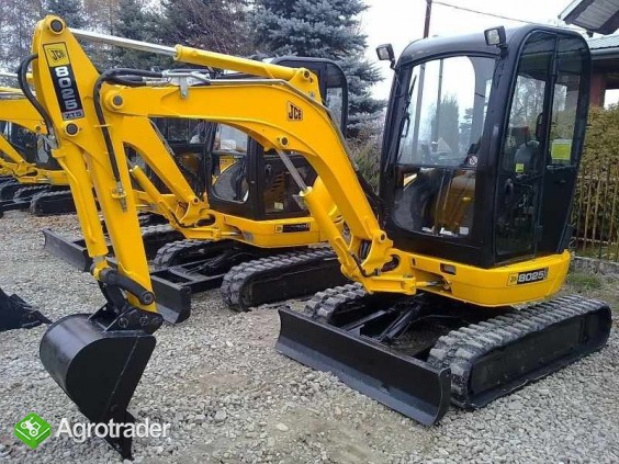 Okazja *** minikoparka JCB 8025 zts 2008r. - zdjęcie 1