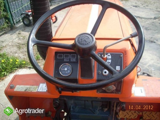 MINI CIĄGNIK KUBOTA B1600 DT 4x4, NIE YANMAR,ISEKI - zdjęcie 4