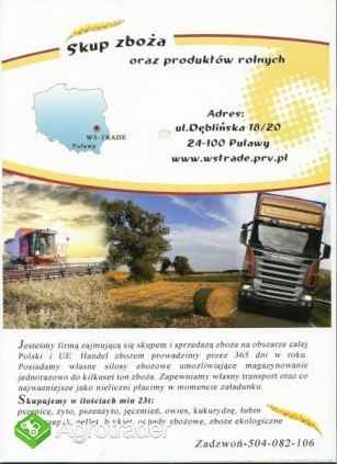 Kupię jęczmień ozimy 2012