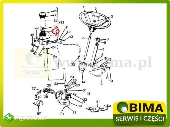 Filtr hydrauliczny McCormick B-Max 100,105,90,95 - zdjęcie 2