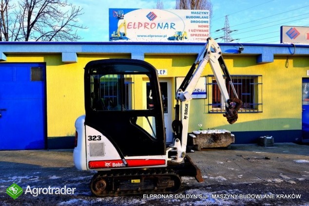 BOBCAT 323 I INNE MINIKOPARKI GĄSIENICOWE ELPRONAR